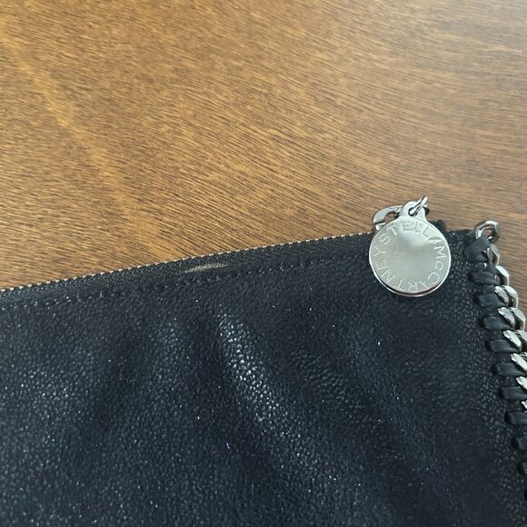 Stella McCartney Black Wallet Pouch - Picture 3 of 7